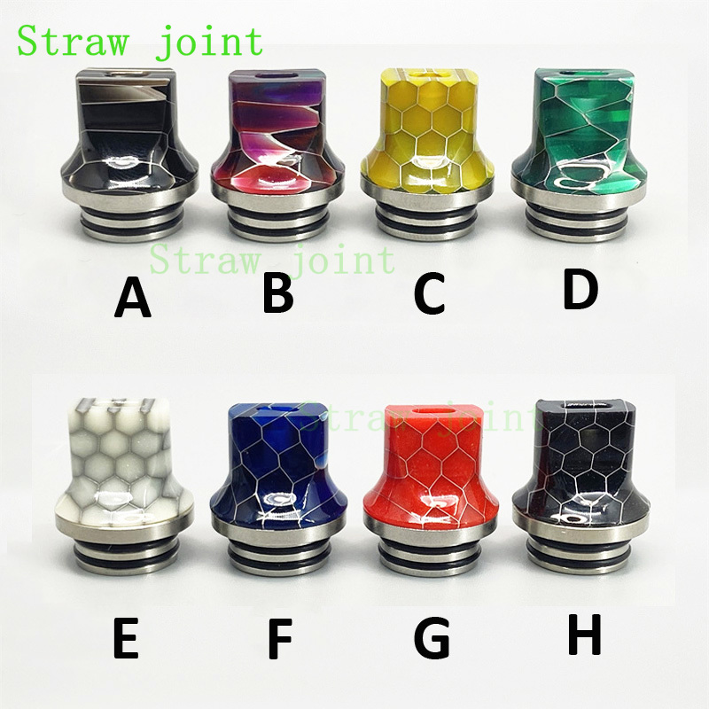 Drip Tip Resin - Giunto in paglia di resina in