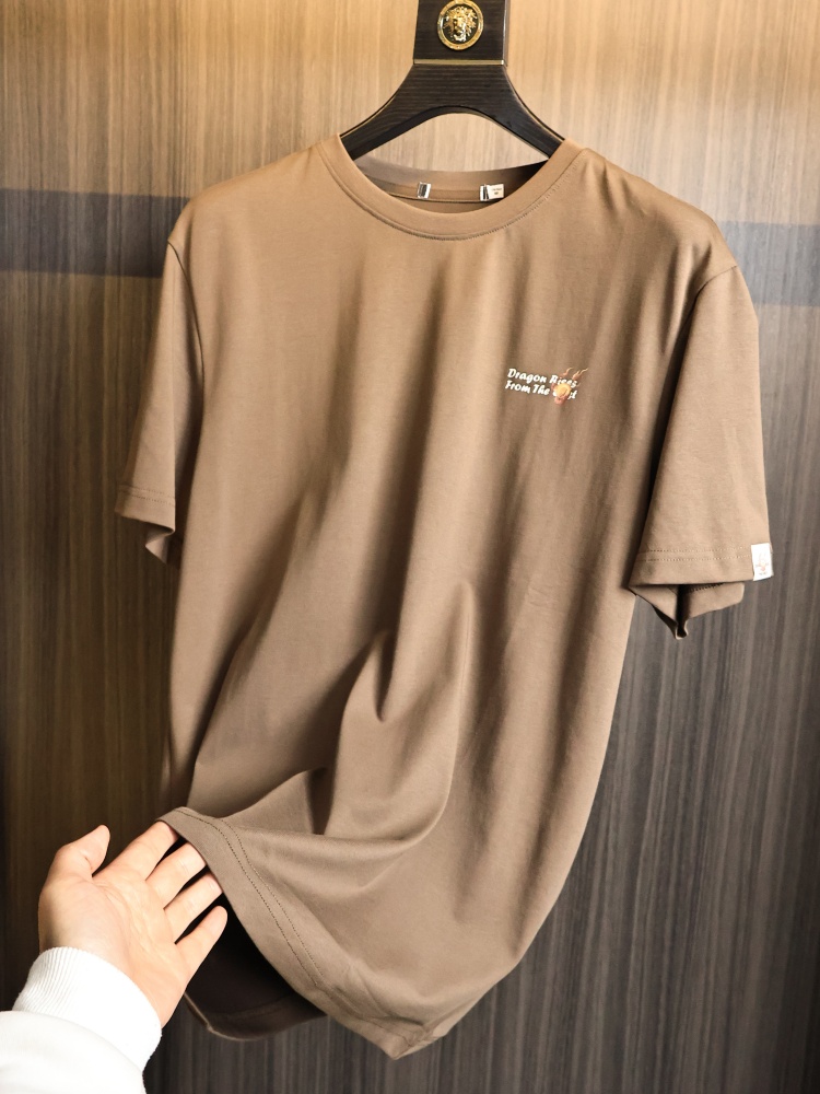 Cotton Wick Organic - T-shirt da uomo in cotone Ice