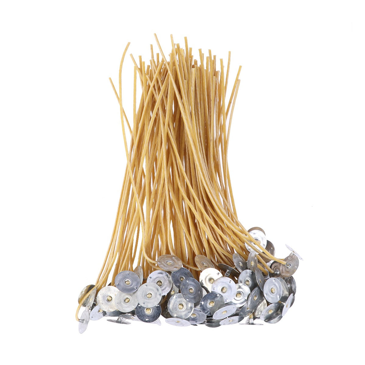 Cotton Wick Organic - 100 Pezzi Stoppini in Cera d'Api