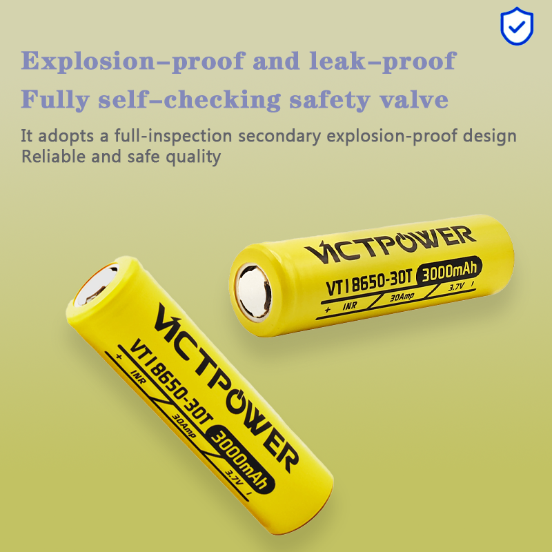 Vape Battery 18650 - Batteria Vicpower 18650-30T 3000mAh 3,7V con
