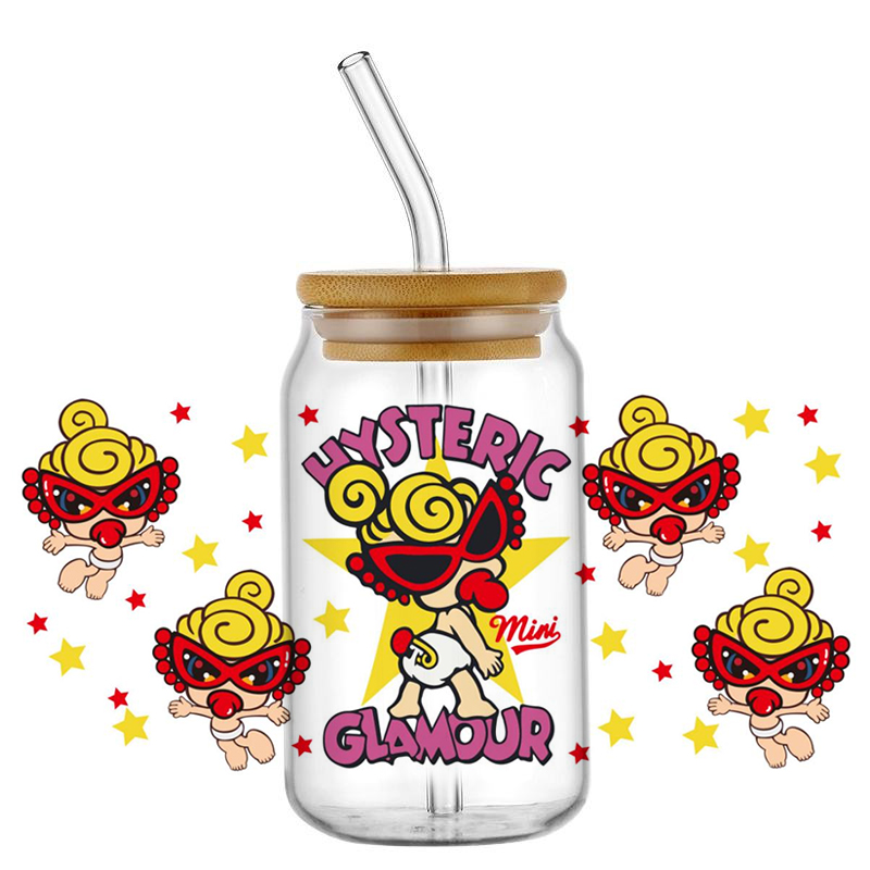 Rdta Tank Glass - Adesivi decorativi 3D Hysteric Mini da