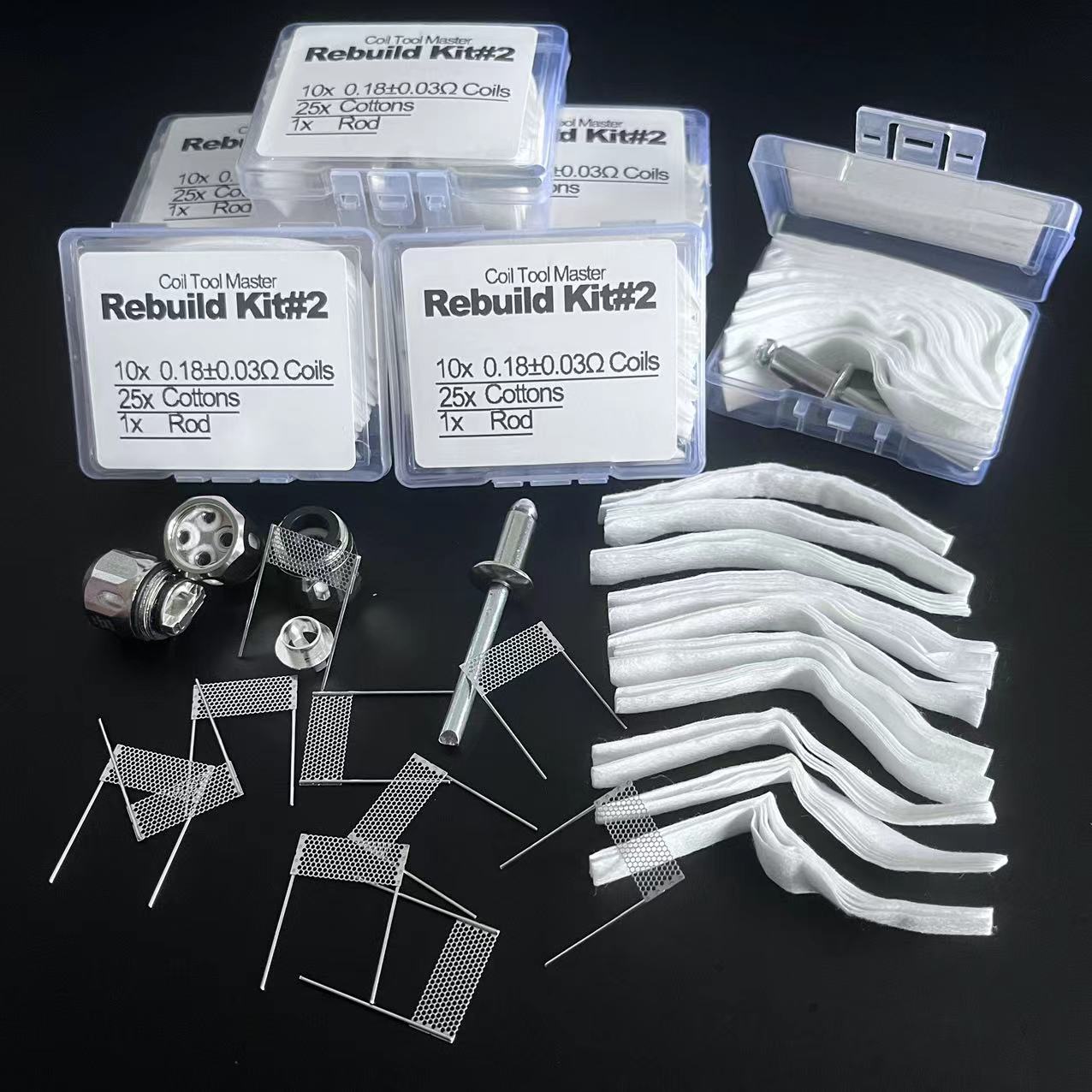 Coil Building Kit - GT Rebuild Mesh Coil Kit nucleo