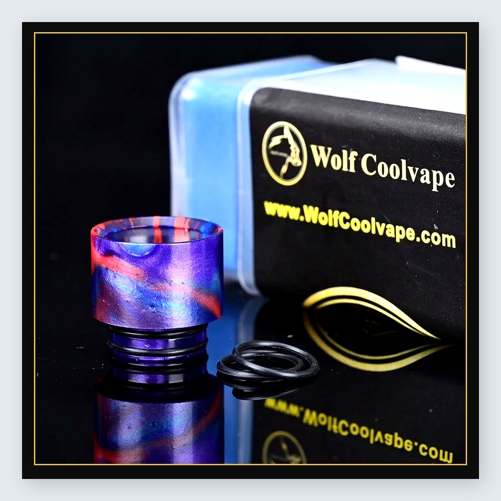 Wolfcoolvape 810 Drip Tips - S - Drip Tip Resin recensione e prezzo