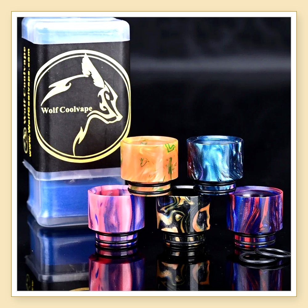 Wolfcoolvape 810 Drip Tips - S - Drip Tip Resin recensione e prezzo