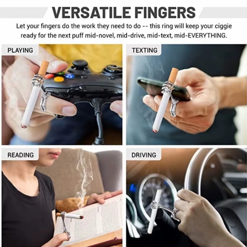 Divertente Anello Porta Sigare - Vape Ring recensione e prezzo