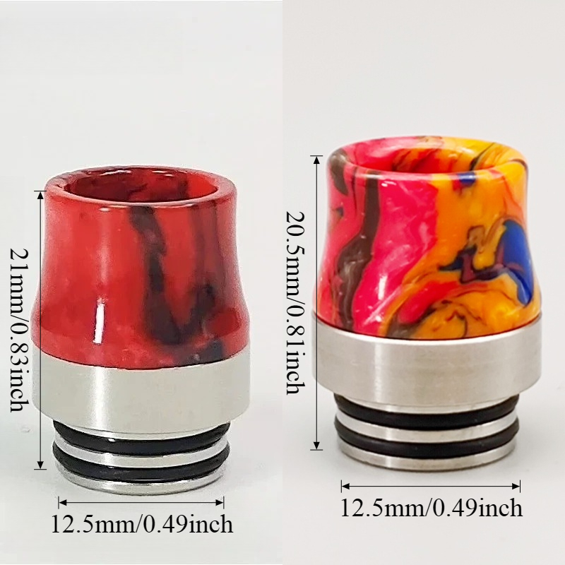 1PC/2PCS 810 Drip Tip in Accia - Drip Tip Resin recensione e prezzo