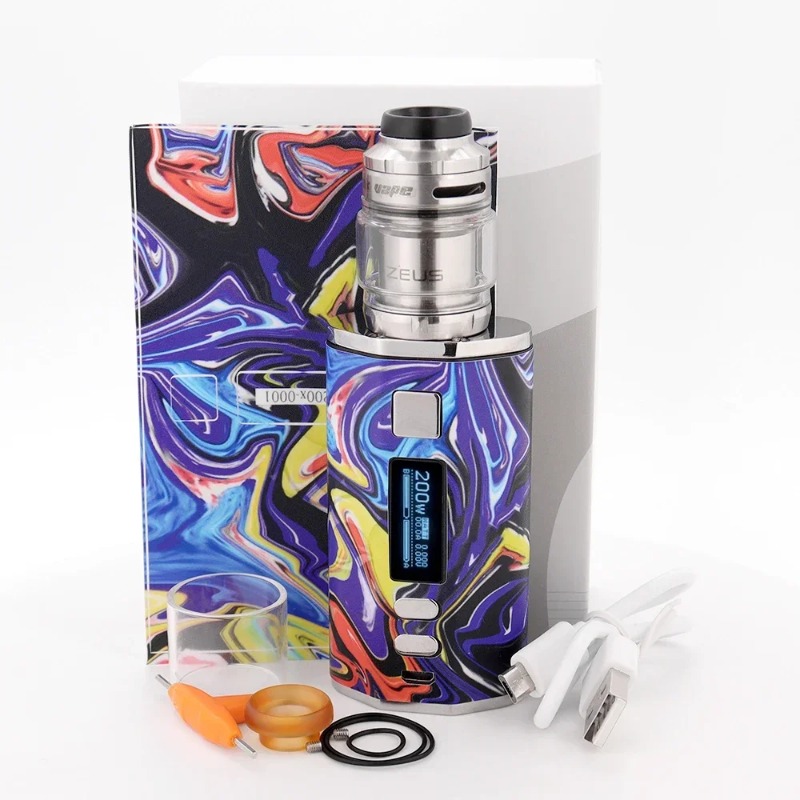 Zeus X Mesh RTA Sigaretta elet - Vape Battery 18650 recensione e prezzo
