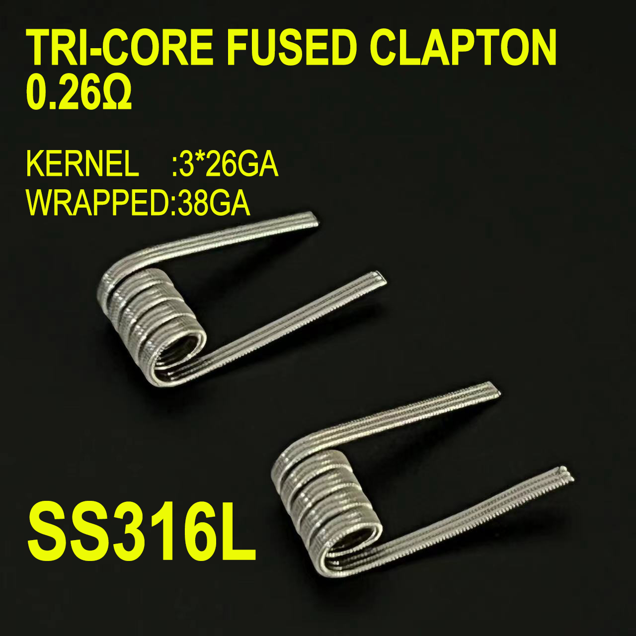 Resistenza a molla ID 3,0 mm 0 - Clapton Wire Pre Built recensione e prezzo