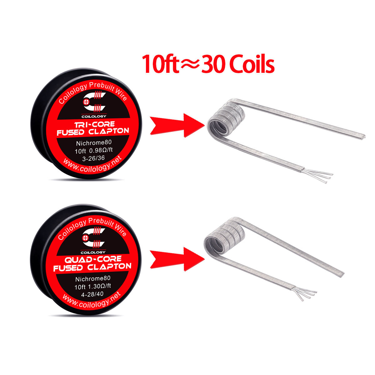 Cavo precostruito da 10 piedi  - Clapton Wire Pre Built recensione e prezzo