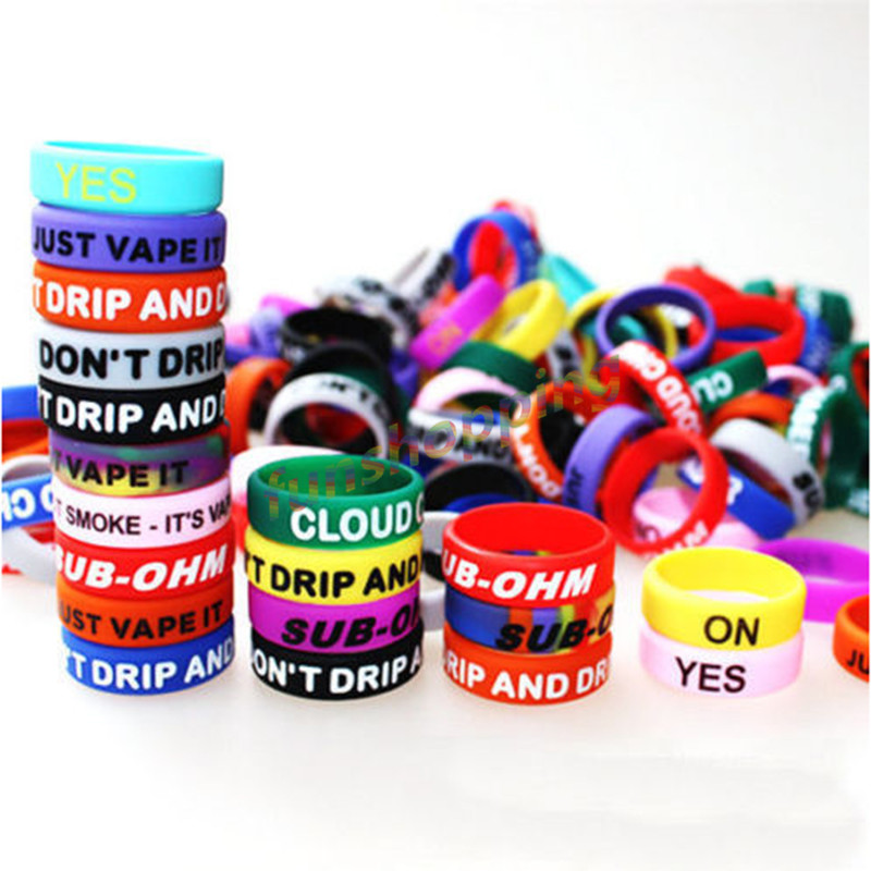 10 pz/lotto anello antiscivolo - Vape Band Silicone recensione e prezzo
