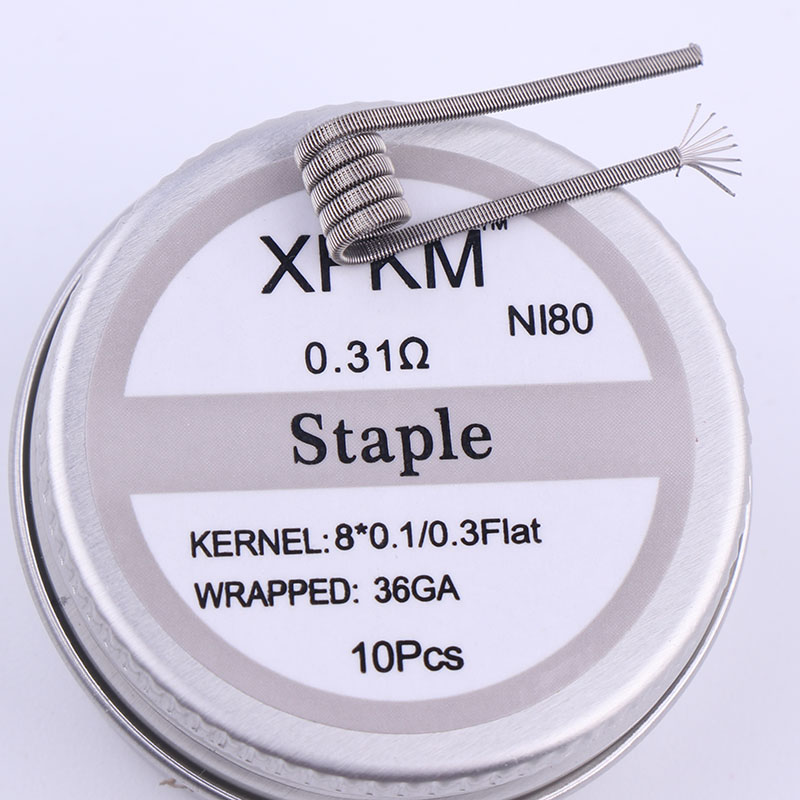 Nuovo XFKM 10 pz/scatola NI80  - Clapton Wire Pre Built recensione e prezzo