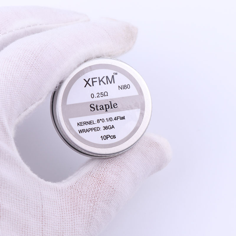 Nuovo XFKM 10 pz/scatola NI80  - Clapton Wire Pre Built recensione e prezzo